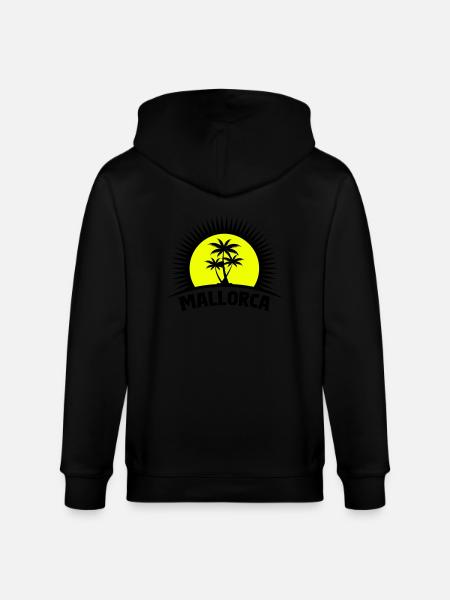 Majorca - Stanley/Stella CULTIVATOR  Unisex Organic Hooded Jacket - black