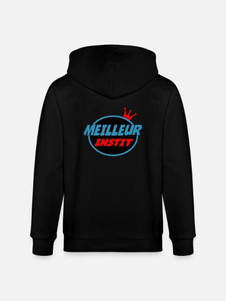 BESTER LEHRER - Stanley/Stella Unisex Bio-Kapuzenjacke CULTIVATOR  - Schwarz