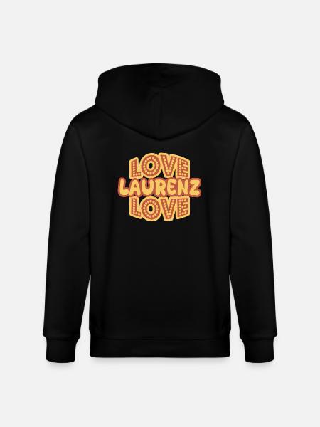 Gift for Laurenz - Stanley/Stella CULTIVATOR  Unisex Organic Hooded Jacket - black