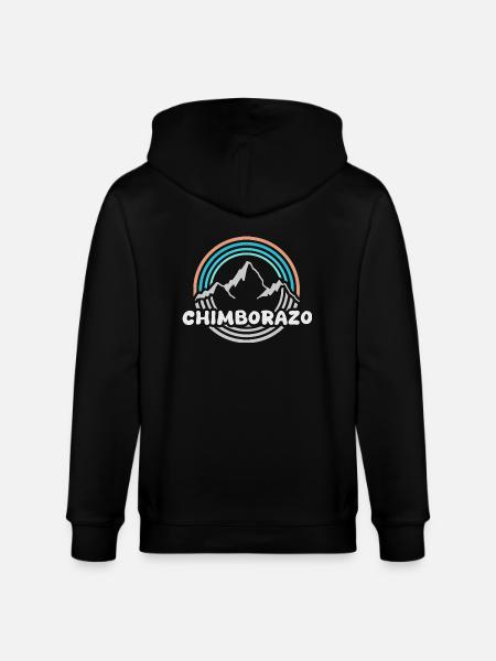 Mount Chimborazo - Stanley/Stella CULTIVATOR Unisex Organic Hooded Jacket - black