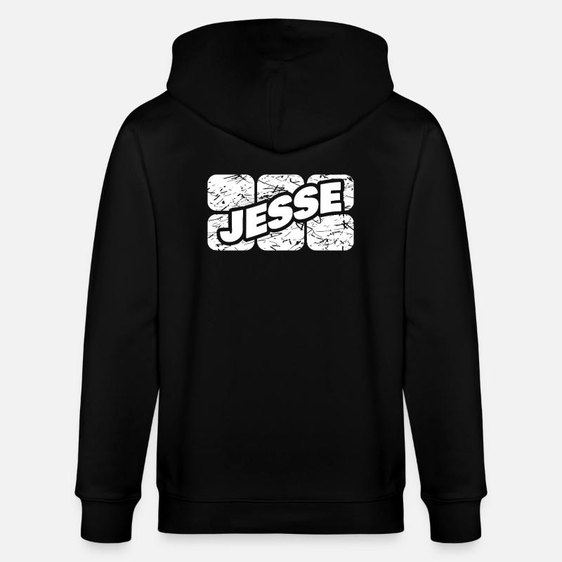 Gift for Jesse - Stanley/Stella CULTIVATOR Unisex Organic Hooded Jacket - black