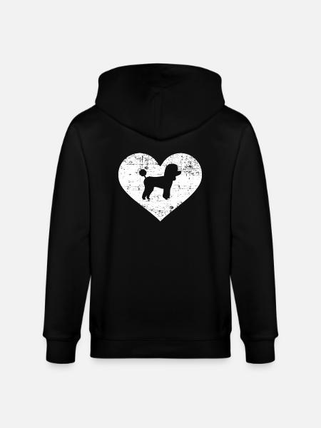 Caniche - Veste à capuche bio CULTIVATOR Stanley/Stella Unisexe - noir