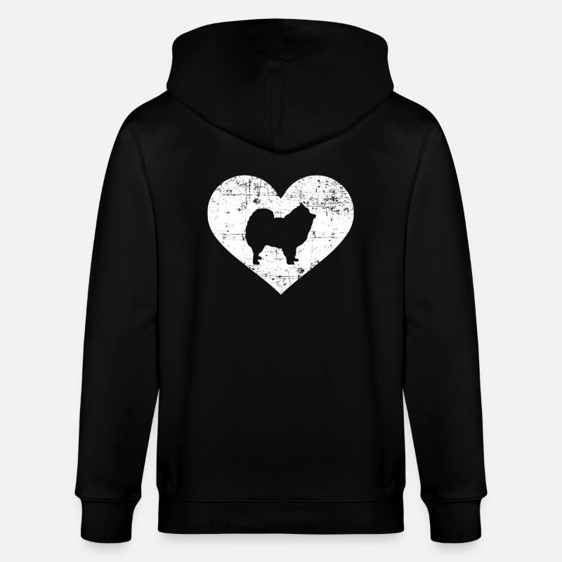 Spitz - Stanley/Stella Unisex Bio-Kapuzenjacke CULTIVATOR - Schwarz