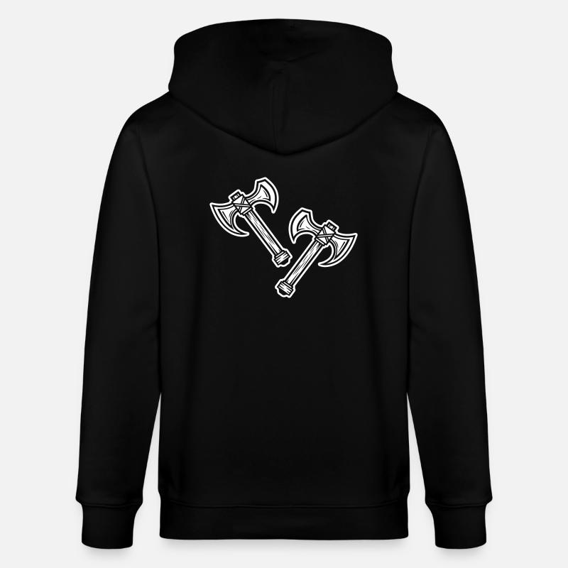 Axt Element - Stanley/Stella Unisex Bio-Kapuzenjacke CULTIVATOR  - Schwarz