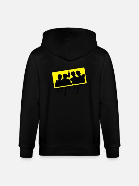 Bachelor Party Team - Stanley/Stella CULTIVATOR  Unisex Organic Hooded Jacket - black