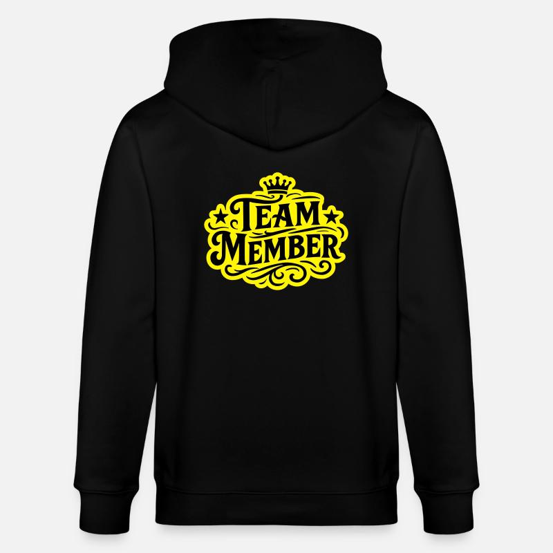 Membre de l’équipe Krone - Veste à capuche bio CULTIVATOR Stanley/Stella Unisexe - noir