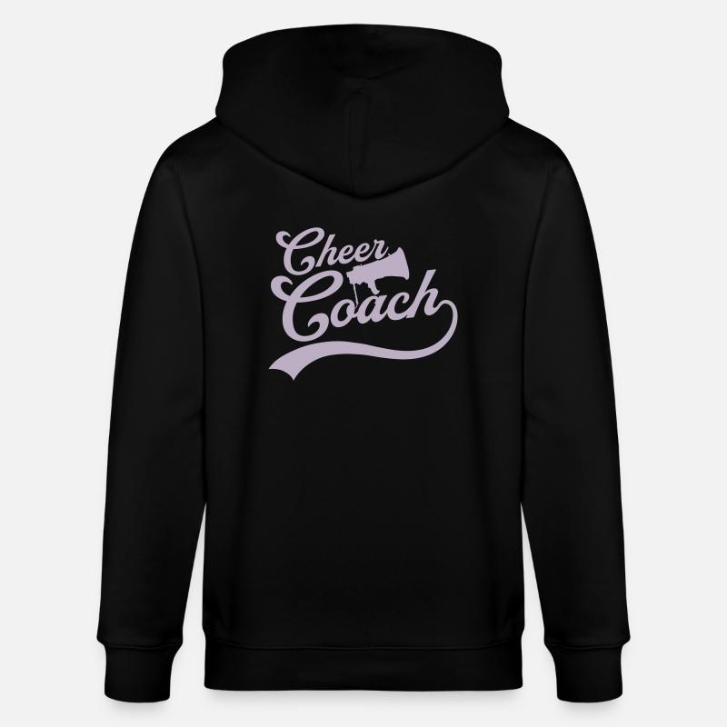 Cheer Coach Megafon parle - Veste à capuche bio CULTIVATOR Stanley/Stella Unisexe - noir
