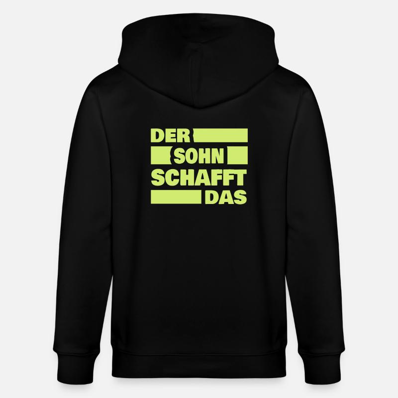 Fils - Veste à capuche bio CULTIVATOR Stanley/Stella Unisexe - noir