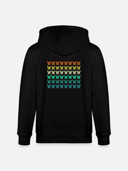 Darts player Darts - Stanley/Stella CULTIVATOR Unisex Organic Hooded Jacket - black