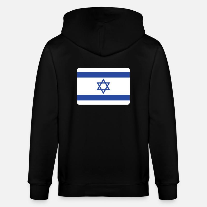 ISRAEL - Veste à capuche bio CULTIVATOR Stanley/Stella Unisexe - noir