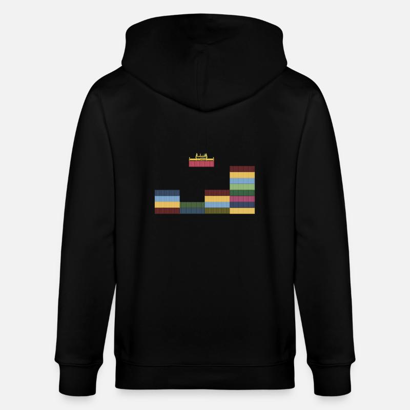Container - Stanley/Stella Unisex Bio-Kapuzenjacke CULTIVATOR  - Schwarz