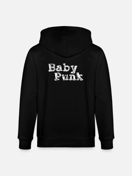 Bébé punk - Veste à capuche bio CULTIVATOR Stanley/Stella Unisexe - noir