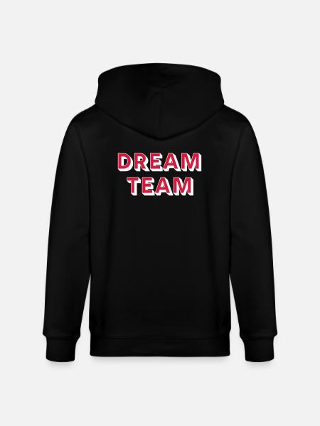 DREAMTEAM - Stanley/Stella CULTIVATOR  Unisex Organic Hooded Jacket - black
