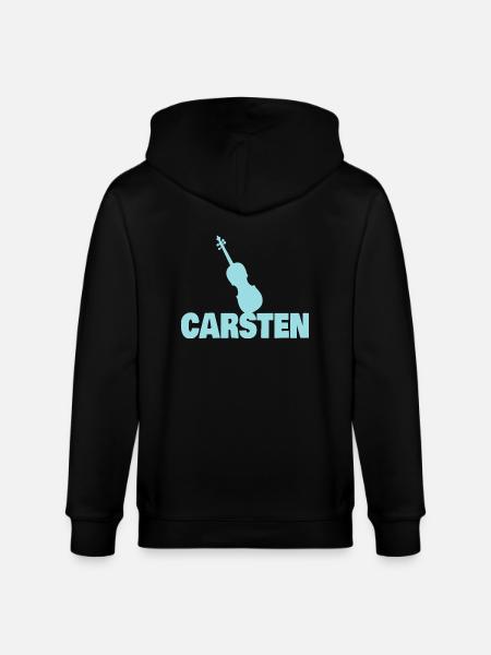 Viola Carsten - Stanley/Stella CULTIVATOR  Unisex Organic Hooded Jacket - black