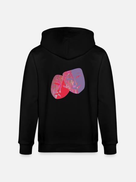 masks e 61 - Stanley/Stella CULTIVATOR Unisex Organic Hooded Jacket - black