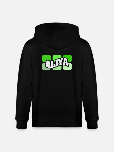 Aliya - Stanley/Stella CULTIVATOR Unisex Organic Hooded Jacket - black