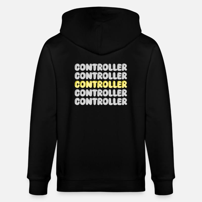 Arbeit Controller - Stanley/Stella Unisex Bio-Kapuzenjacke CULTIVATOR  - Schwarz