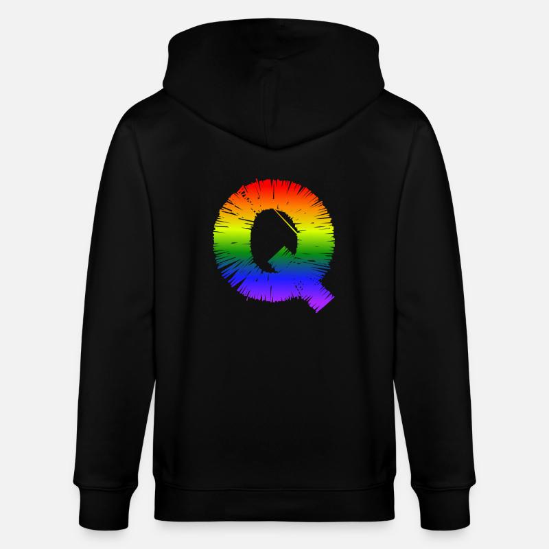 arc-en-Q - Veste à capuche bio CULTIVATOR Stanley/Stella Unisexe - noir