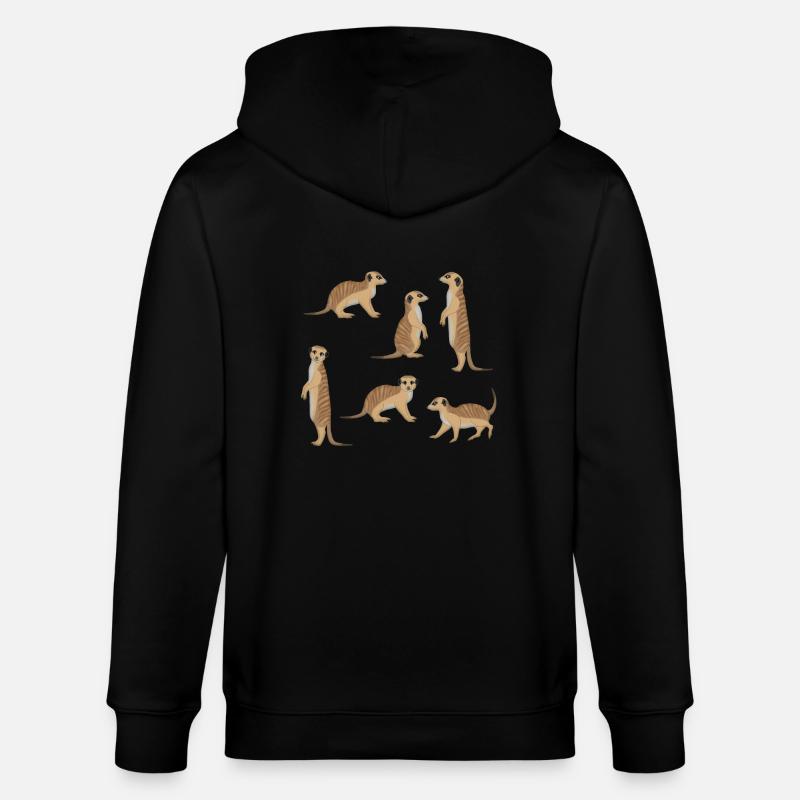 Sélection de Suricate - Veste à capuche bio CULTIVATOR Stanley/Stella Unisexe - noir