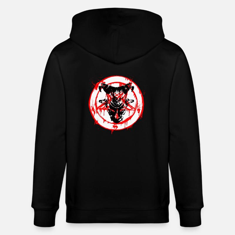 evil - Veste à capuche bio CULTIVATOR Stanley/Stella Unisexe - noir
