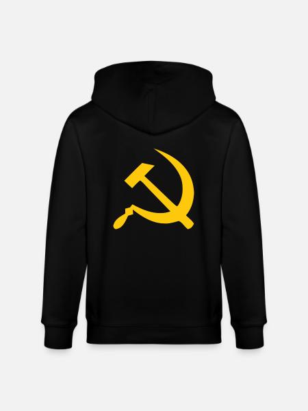 Communisme - Veste à capuche bio CULTIVATOR Stanley/Stella Unisexe - noir
