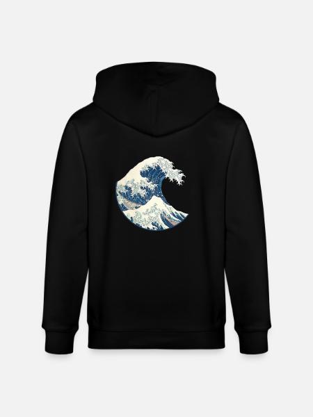 tsunami - Veste à capuche bio CULTIVATOR Stanley/Stella Unisexe - noir