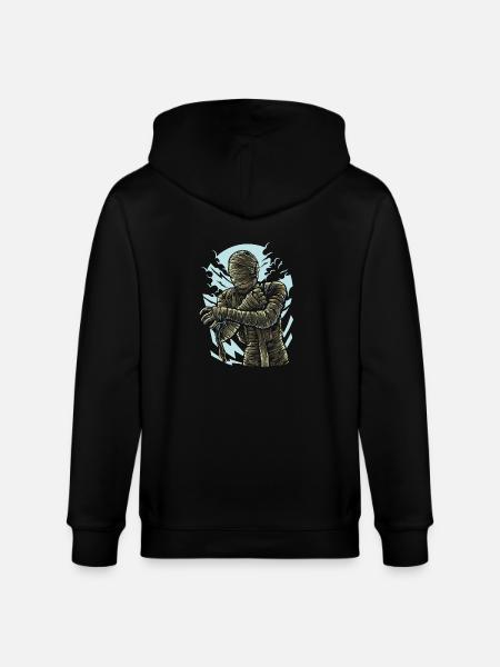 the Mummy - Stanley/Stella CULTIVATOR Unisex Organic Hooded Jacket - black