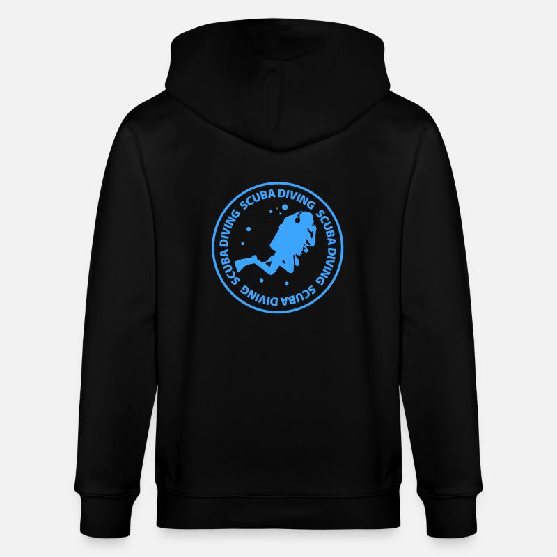Gerätetauchen - Stanley/Stella Unisex Bio-Kapuzenjacke CULTIVATOR - Schwarz