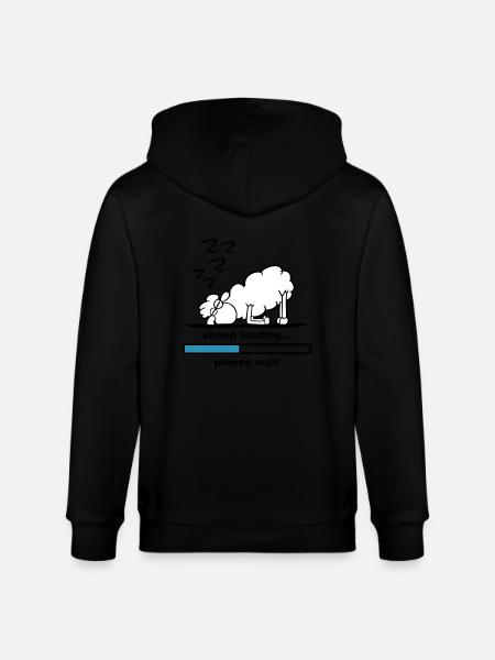 sheep loading - Stanley/Stella Unisex Bio-Kapuzenjacke CULTIVATOR  - Schwarz