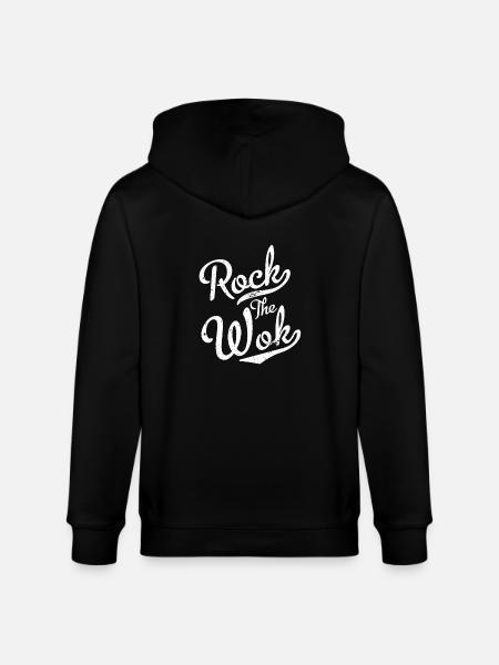 Rock The Wok - Stanley/Stella CULTIVATOR Unisex Organic Hooded Jacket - black