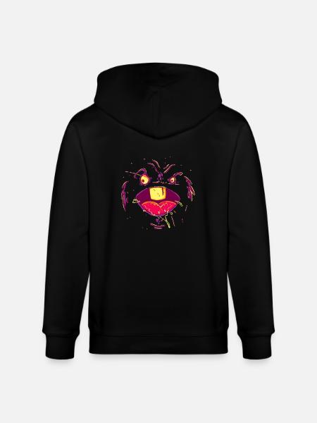 Petit monstre - Veste à capuche bio CULTIVATOR Stanley/Stella Unisexe - noir
