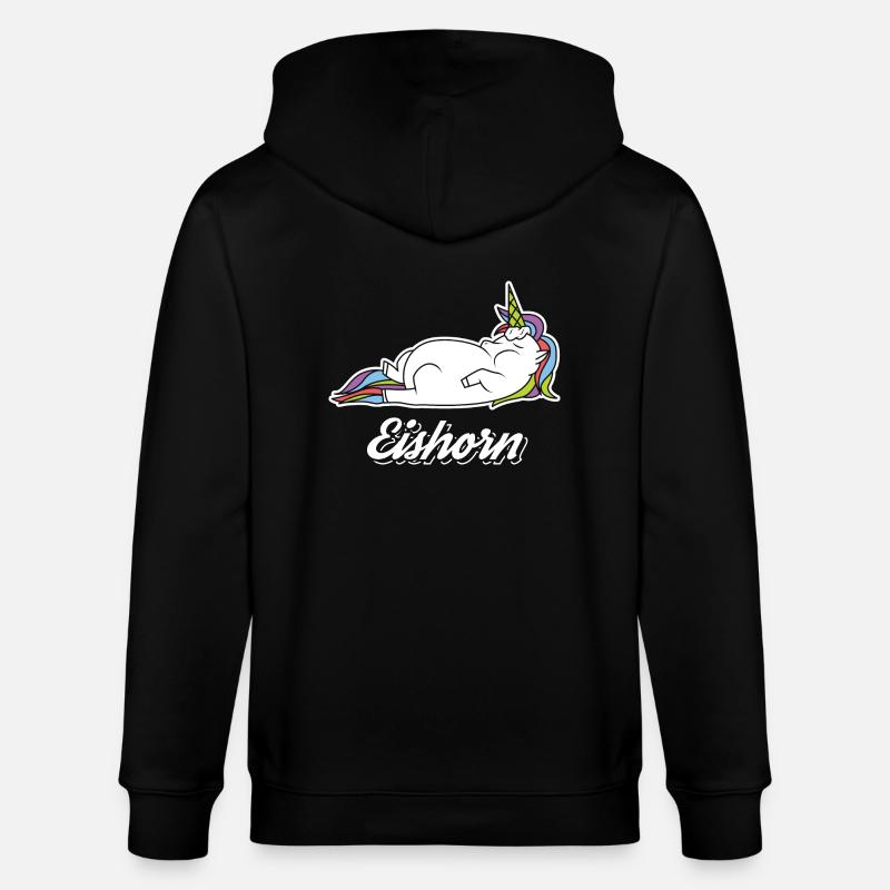 iceHorn - Veste à capuche bio CULTIVATOR Stanley/Stella Unisexe - noir
