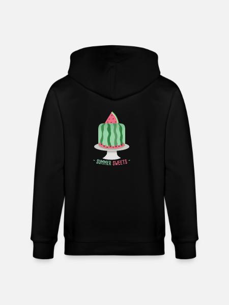 melon - Stanley/Stella CULTIVATOR  Unisex Organic Hooded Jacket - black
