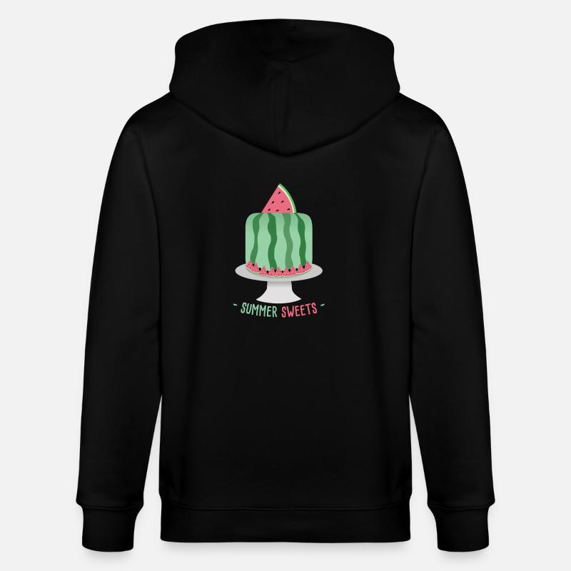 Melone - Stanley/Stella Unisex Bio-Kapuzenjacke CULTIVATOR  - Schwarz