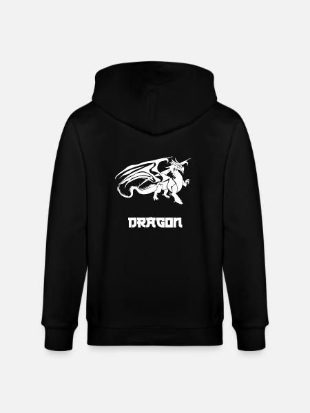 dragon - Veste à capuche bio CULTIVATOR Stanley/Stella Unisexe - noir