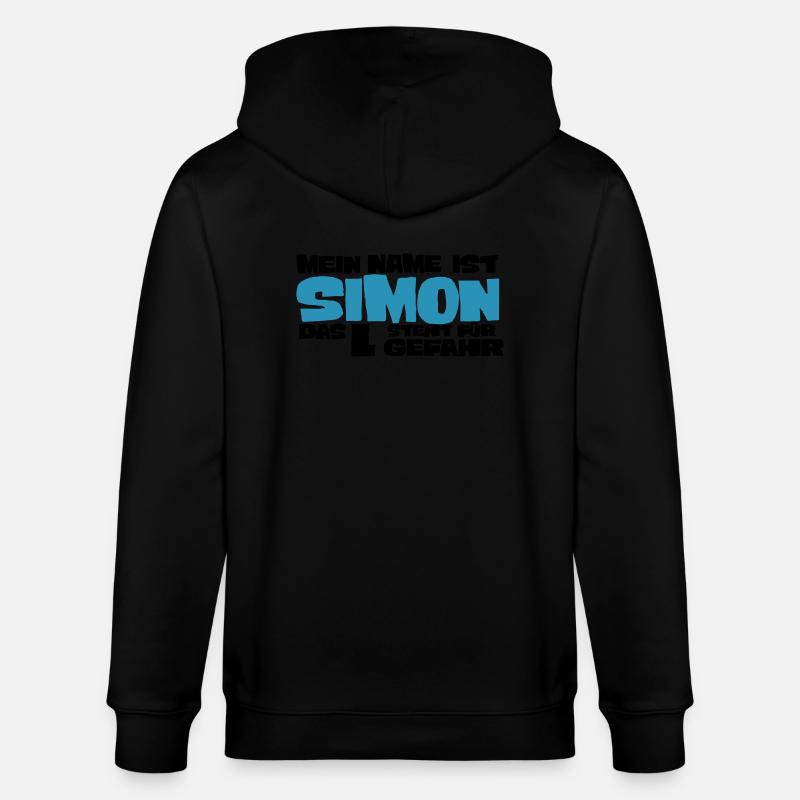 simon - Veste à capuche bio CULTIVATOR Stanley/Stella Unisexe - noir