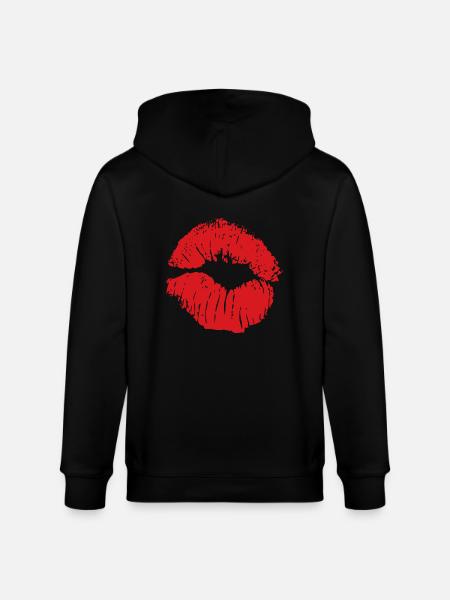 Baisers De - Veste à capuche bio CULTIVATOR Stanley/Stella Unisexe - noir