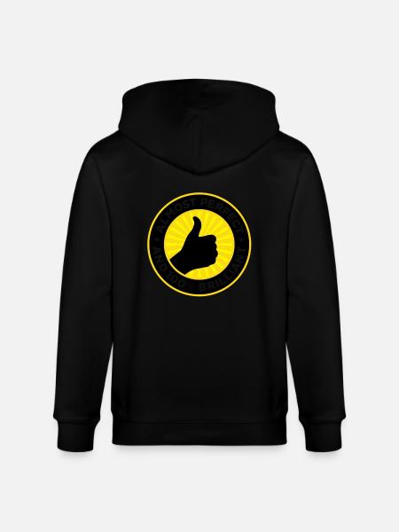 Almost perfect and awesome - Stanley/Stella CULTIVATOR  Unisex Organic Hooded Jacket - black