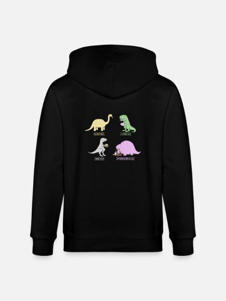 Omnomnivore - Stanley/Stella Unisex Bio-Kapuzenjacke CULTIVATOR - Schwarz