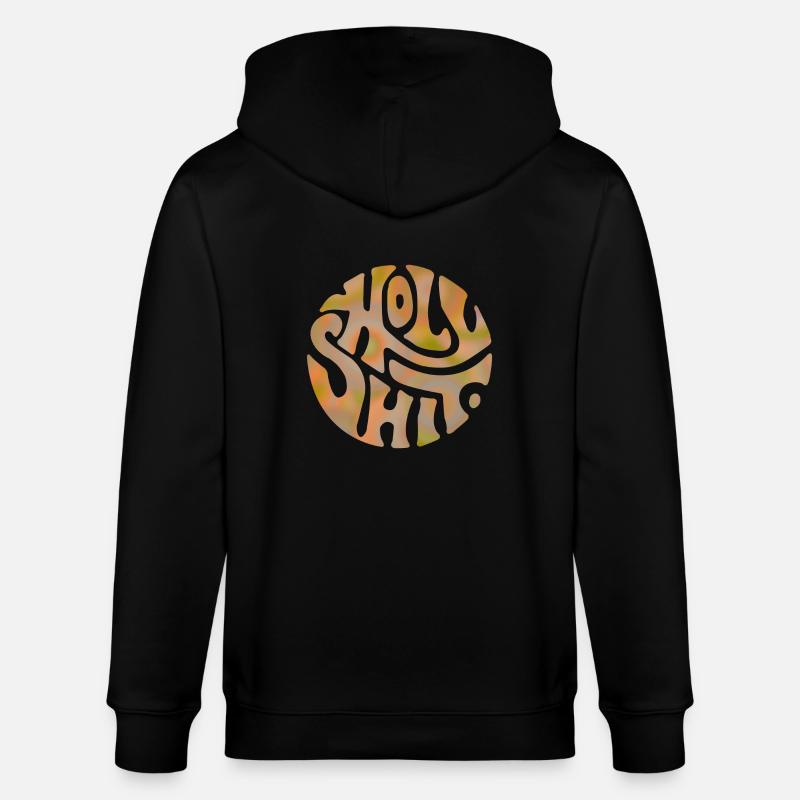 Holy Shit ,Heilige Scheiße - Stanley/Stella Unisex Bio-Kapuzenjacke CULTIVATOR - Schwarz