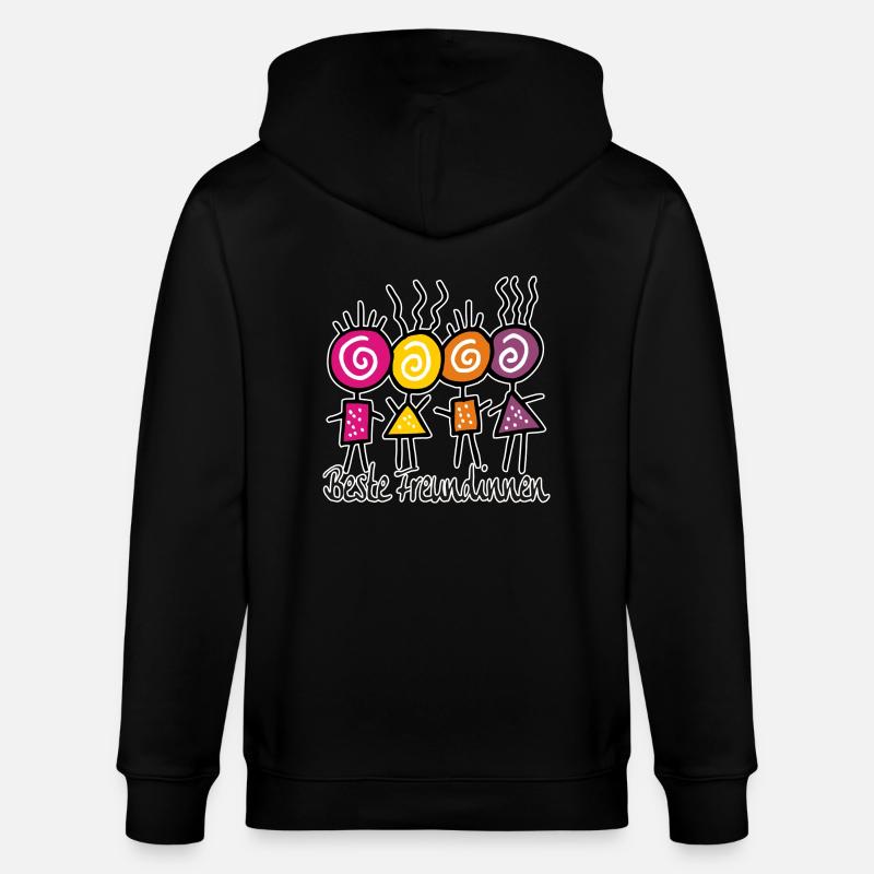 bffs - Veste à capuche bio CULTIVATOR Stanley/Stella Unisexe - noir