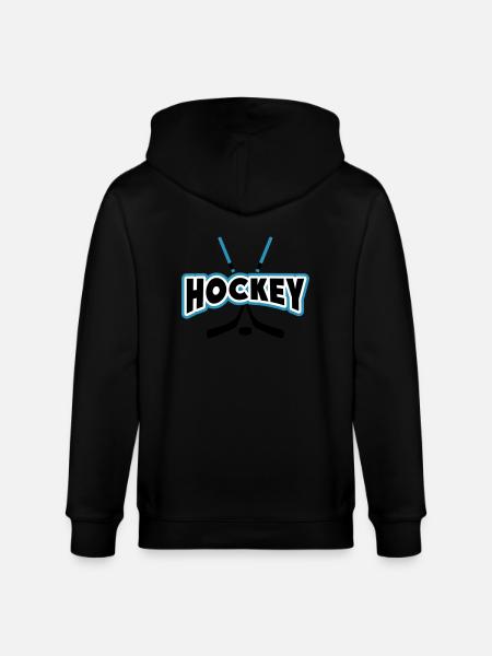 Hockey - Stanley/Stella Unisex Bio-Kapuzenjacke CULTIVATOR - Schwarz
