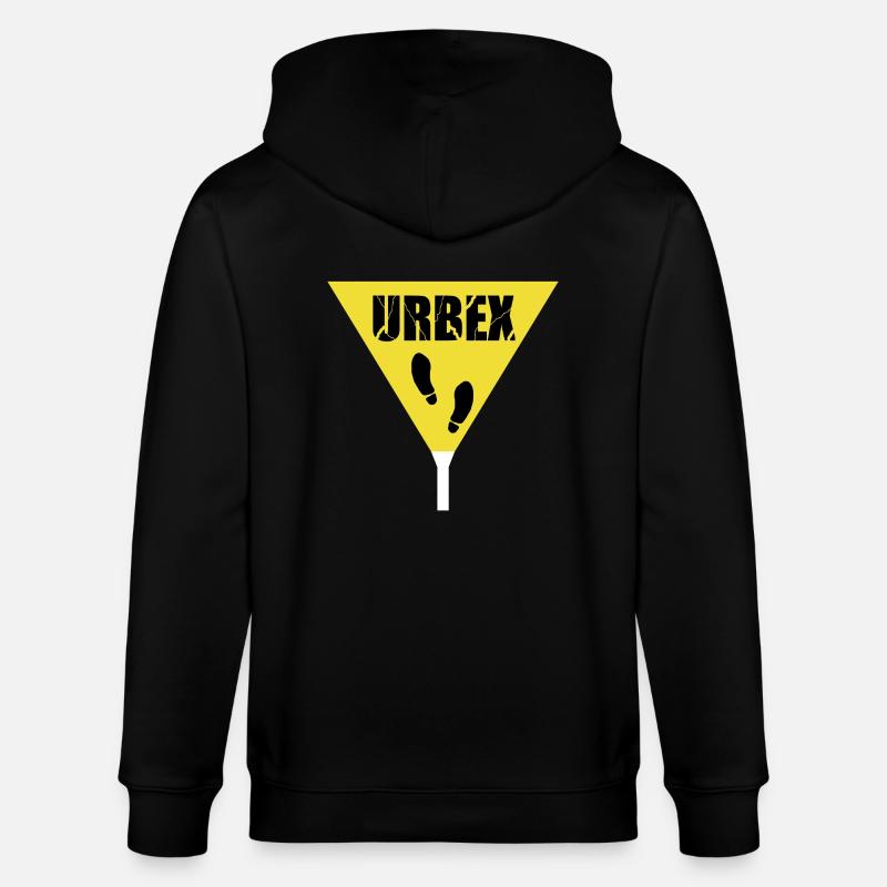 Urbex - Urban Exploring - Veste à capuche bio CULTIVATOR Stanley/Stella Unisexe - noir