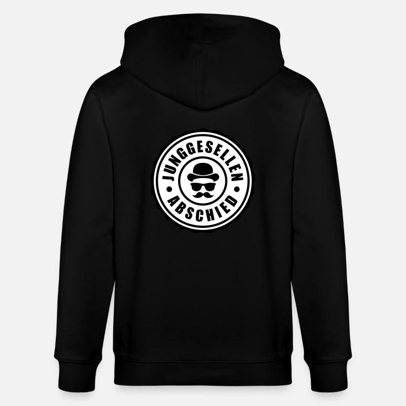 Junggesellenabschied - JGA - Stanley/Stella Unisex Bio-Kapuzenjacke CULTIVATOR - Schwarz