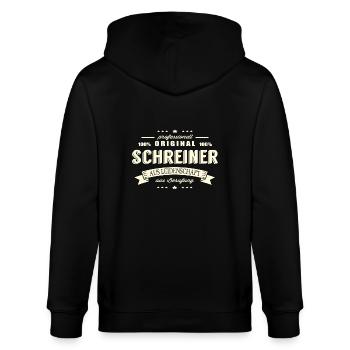 Schreiner aus Leidenschaft - Stanley/Stella Unisex Bio-Kapuzenjacke CULTIVATOR  - Schwarz - Hinten - Anna (173cm)