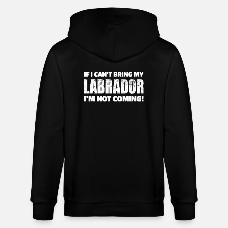Labrador - Veste à capuche bio CULTIVATOR Stanley/Stella Unisexe - noir