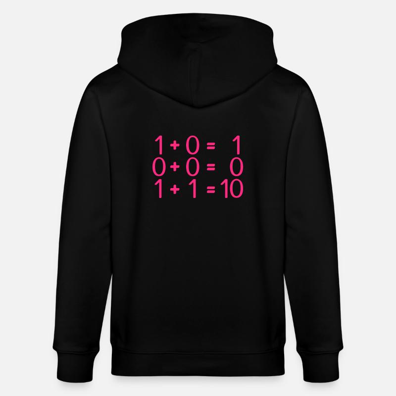 Computer science rules programmers - Stanley/Stella CULTIVATOR  Unisex Organic Hooded Jacket - black