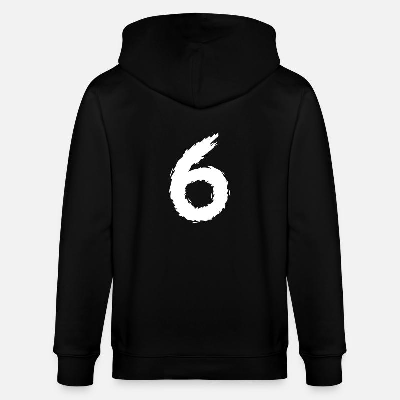 Numéro 6 - Veste à capuche bio CULTIVATOR Stanley/Stella Unisexe - noir
