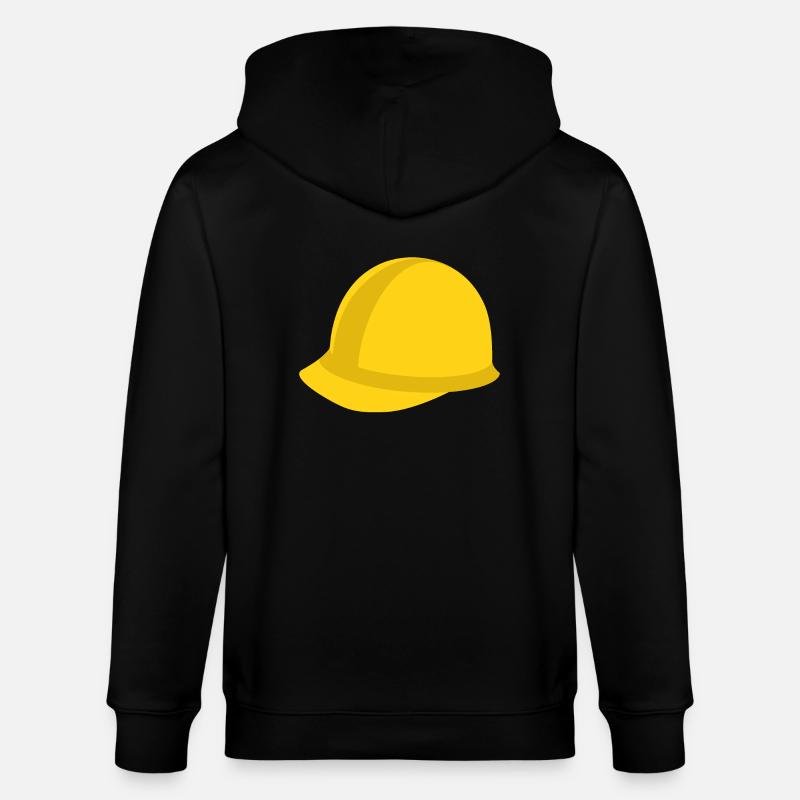 helm - Stanley/Stella Unisex Bio-Kapuzenjacke CULTIVATOR  - Schwarz