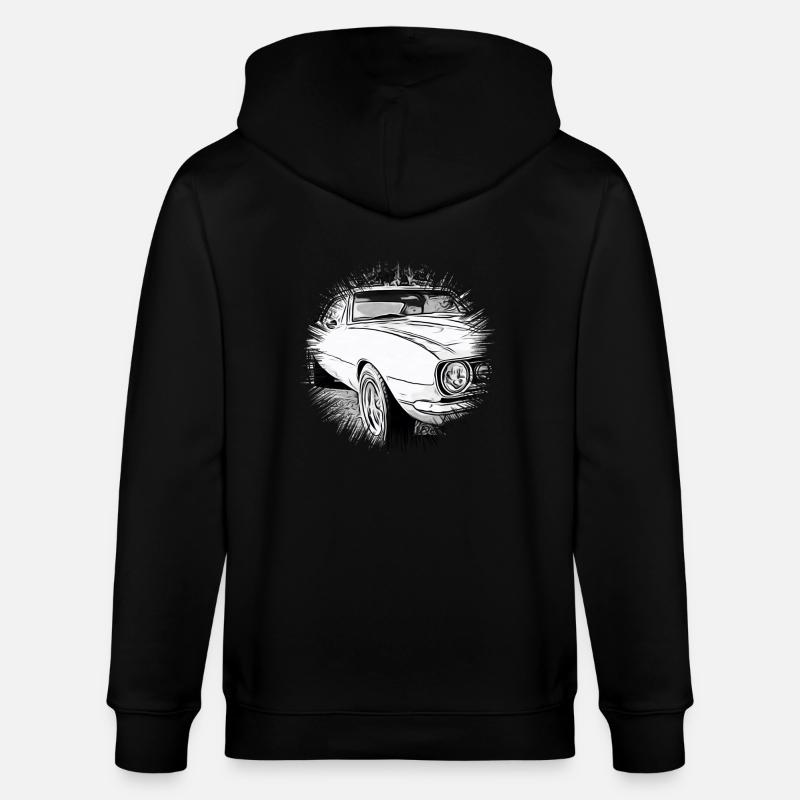 Auto - Stanley/Stella Unisex Bio-Kapuzenjacke CULTIVATOR  - Schwarz